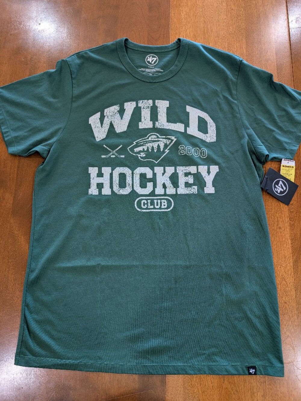 Minnesota Wild Hockey Men's Short Sleeve T-shirt NWT